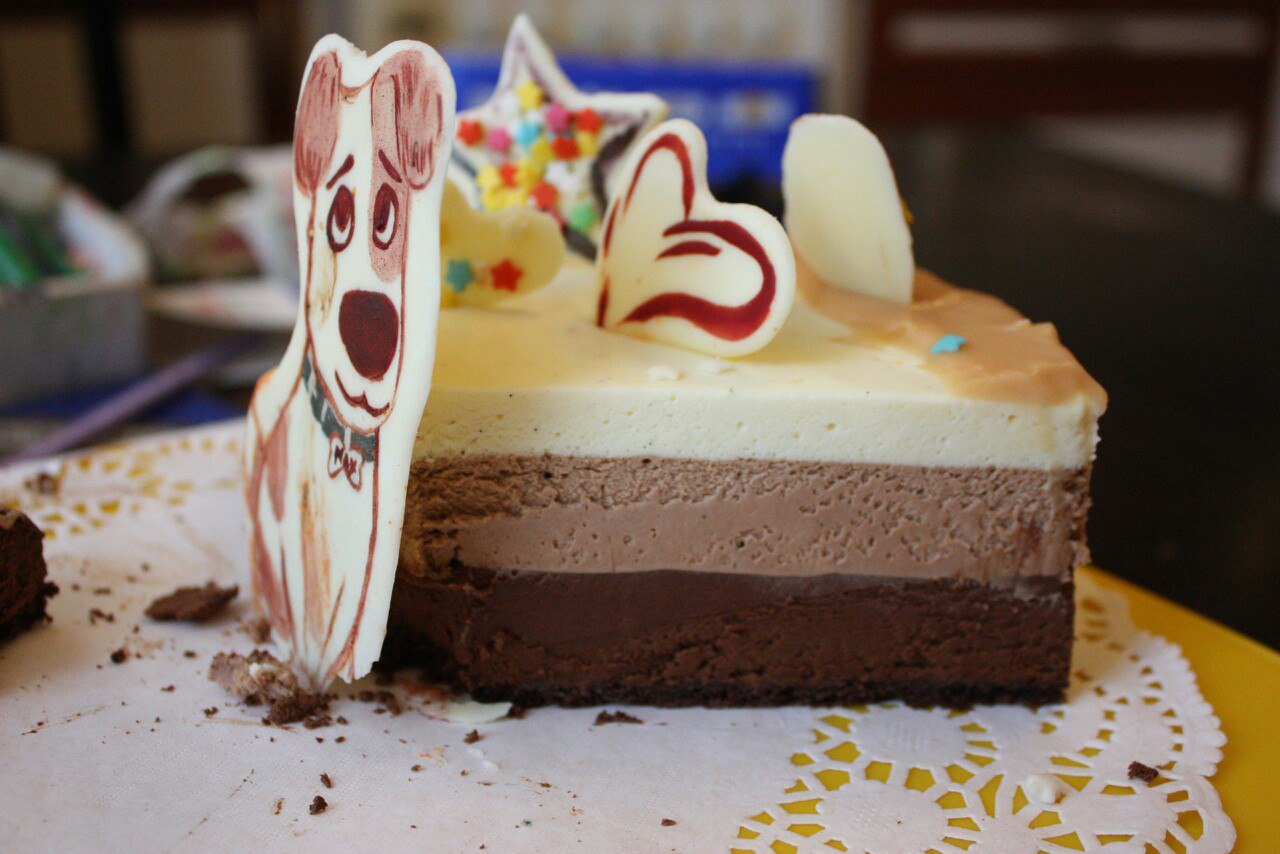 Торт "Три шоколада" by Jamila Cuisine/Triple Chocolate/ YouTube